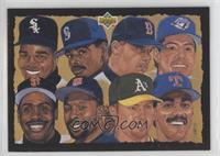 Frank Thomas, Roberto Alomar, Barry Bonds, Kirby Puckett, Juan Gonzalez, Roger …