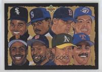 Frank Thomas, Roberto Alomar, Barry Bonds, Kirby Puckett, Juan Gonzalez, Roger …