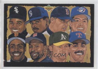 1993 Upper Deck - Future Heroes #63 - Frank Thomas, Roberto Alomar, Barry Bonds, Kirby Puckett, Juan Gonzalez, Roger Clemens, Ken Griffey Jr., Mark McGwire [Good to VG‑EX]