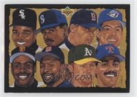 Frank Thomas, Roberto Alomar, Barry Bonds, Kirby Puckett, Juan Gonzalez, Roger …