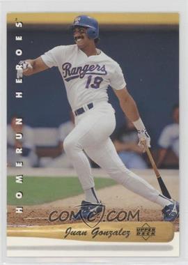 1993 Upper Deck - Homerun Heroes #HR1 - Juan Gonzalez