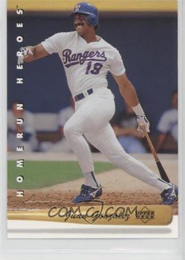 1993 Upper Deck - Homerun Heroes #HR1 - Juan Gonzalez