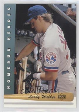 1993 Upper Deck - Homerun Heroes #HR16 - Larry Walker