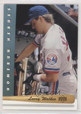 1993 Upper Deck - Homerun Heroes #HR16 - Larry Walker