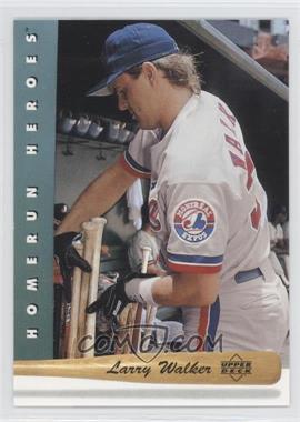 1993 Upper Deck - Homerun Heroes #HR16 - Larry Walker