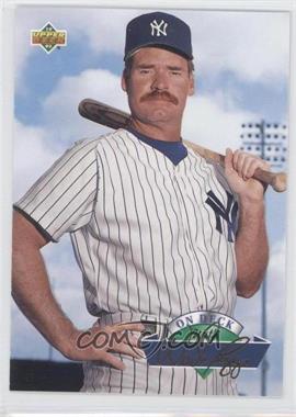 1993 Upper Deck - On Deck With #D5 - Wade Boggs