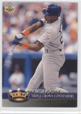 1993 Upper Deck - Triple Crown Contenders #TC5 - Fred McGriff