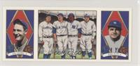 Lou Gehrig, Babe Ruth, Mickey Mantle, Reggie Jackson