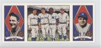 Babe Ruth, Mickey Mantle, Lou Gehrig, Reggie Jackson