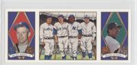 Mickey Mantle, Reggie Jackson, Lou Gehrig, Babe Ruth