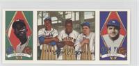 Babe Ruth, Hank Aaron, Willie Mays [EX to NM]
