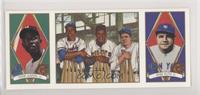 Babe Ruth, Hank Aaron, Willie Mays