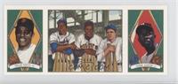 Hank Aaron, Willie Mays, Babe Ruth