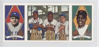 Babe Ruth, Willie Mays, Hank Aaron