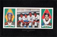 Monte Irvin, Joe Black, Larry Doby, Minnie Minoso