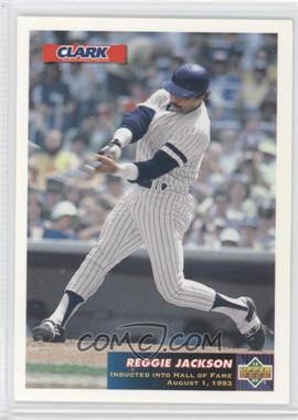 1993 Upper Deck Clark Bar Reggie Jackson - [Base] #C1 - Reggie Jackson