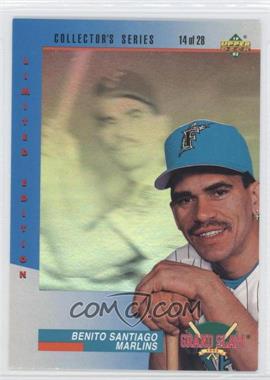 1993 Upper Deck Denny's Grand Slam - [Base] #14 - Benito Santiago