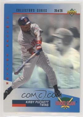 1993 Upper Deck Denny's Grand Slam - [Base] #26 - Kirby Puckett [Good to VG‑EX]