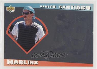 1993 Upper Deck Diamond Gallery - [Base] #14 - Benito Santiago /123600