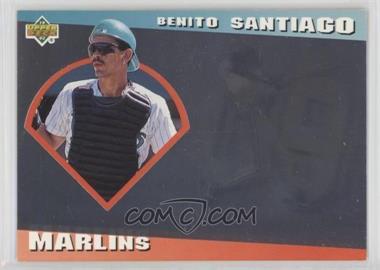 1993 Upper Deck Diamond Gallery - [Base] #14 - Benito Santiago /123600