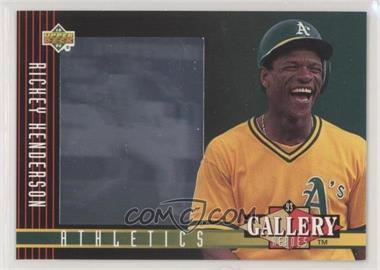 1993 Upper Deck Diamond Gallery - [Base] #29 - Rickey Henderson /123600