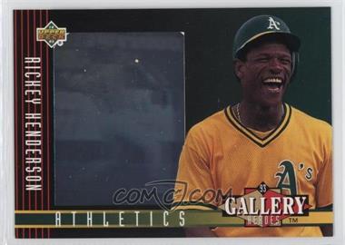 1993 Upper Deck Diamond Gallery - [Base] #29 - Rickey Henderson /123600