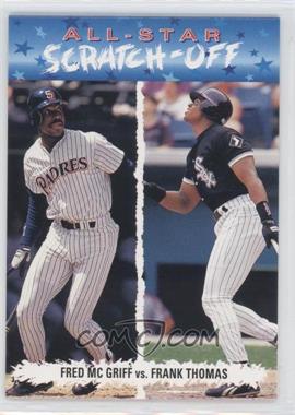 1993 Upper Deck Fun Pack - All-Star Scratch-Off #AS1 - Fred McGriff, Frank Thomas