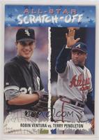 Robin Ventura, Terry Pendleton [EX to NM]