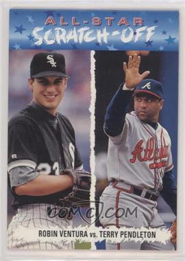 1993 Upper Deck Fun Pack - All-Star Scratch-Off #AS5 - Robin Ventura, Terry Pendleton [EX to NM]