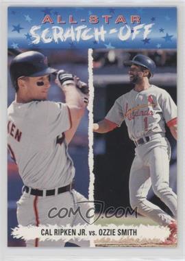 1993 Upper Deck Fun Pack - All-Star Scratch-Off #AS6 - Cal Ripken Jr., Ozzie Smith