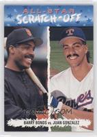 Barry Bonds vs. Juan Gonzalez