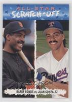 Barry Bonds vs. Juan Gonzalez