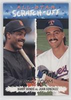 Barry Bonds vs. Juan Gonzalez