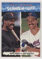 Barry Bonds vs. Juan Gonzalez