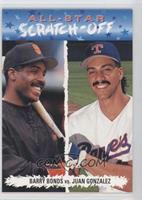 Barry Bonds vs. Juan Gonzalez