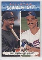 Barry Bonds vs. Juan Gonzalez