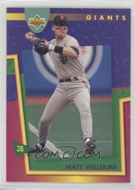 1993 Upper Deck Fun Pack - [Base] #104 - Matt Williams