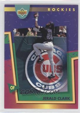 1993 Upper Deck Fun Pack - [Base] #175 - Jerald Clark