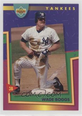 1993 Upper Deck Fun Pack - [Base] #206 - Wade Boggs