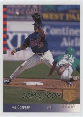 1993 Upper Deck SP - [Base] #101 - Wil Cordero