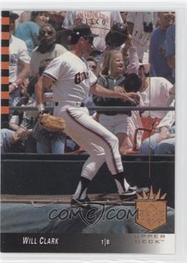 1993 Upper Deck SP - [Base] #111 - Will Clark