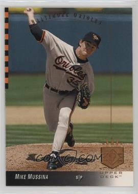 1993 Upper Deck SP - [Base] #160 - Mike Mussina [EX to NM]
