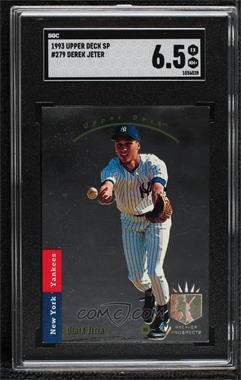 1993 Upper Deck SP - [Base] #279 - Derek Jeter [SGC 6.5 EX/NM+]