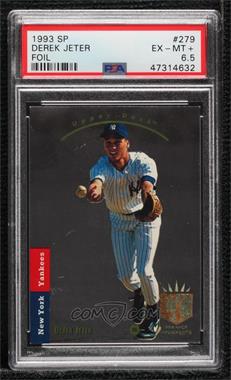 1993 Upper Deck SP - [Base] #279 - Derek Jeter [PSA 6.5 EX‑MT+]