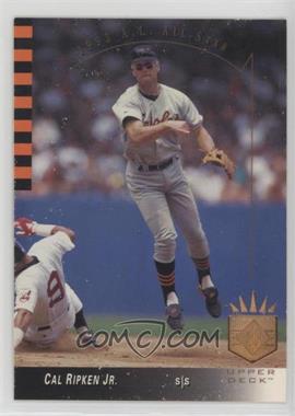 1993 Upper Deck SP - [Base] #8 - Cal Ripken Jr.