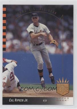 1993 Upper Deck SP - [Base] #8 - Cal Ripken Jr.