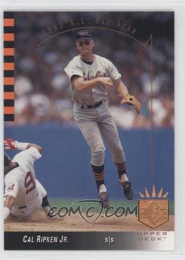 1993 Upper Deck SP - [Base] #8 - Cal Ripken Jr.