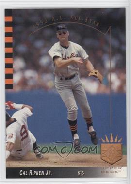 1993 Upper Deck SP - [Base] #8 - Cal Ripken Jr.