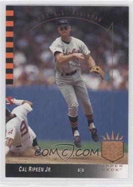 1993 Upper Deck SP - [Base] #8 - Cal Ripken Jr.