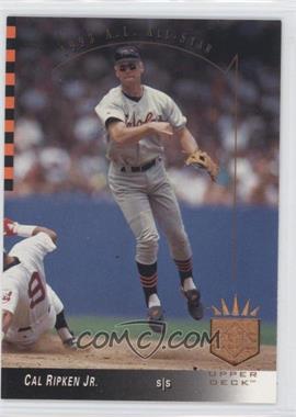 1993 Upper Deck SP - [Base] #8 - Cal Ripken Jr.